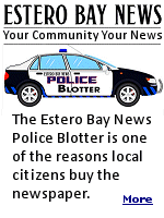 What might be the most popular column in the Estero Bay, California newspaper is the Police Blotter.